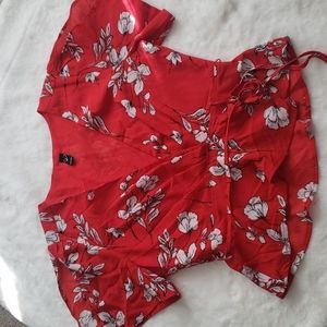 Windsor wrap around blouse